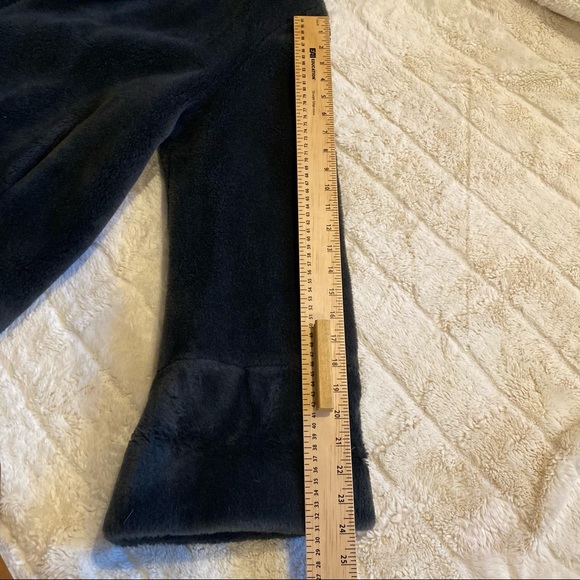 Vintage Faux Fur Velour Cropped Lined Jacket Sz M - Picture 7 of 14